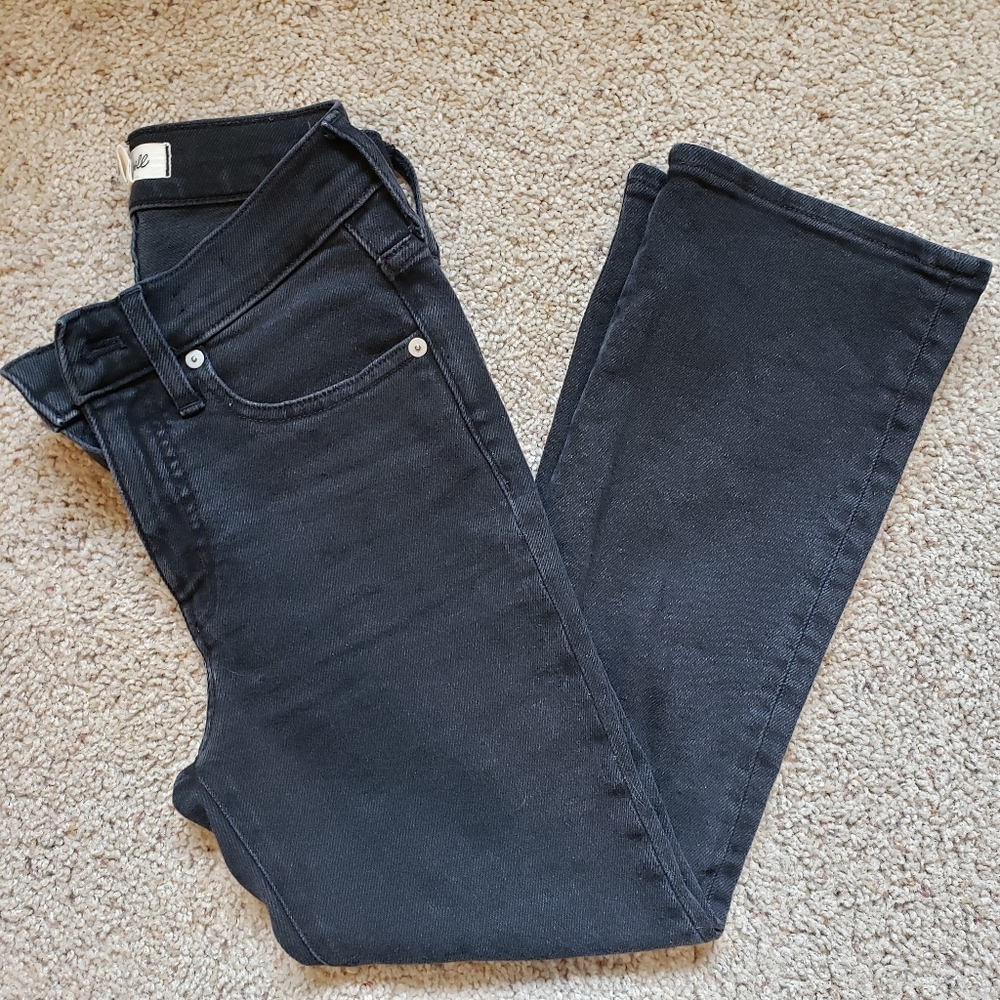 Madewell Cali Demi-Boot Petite Size 25 Black